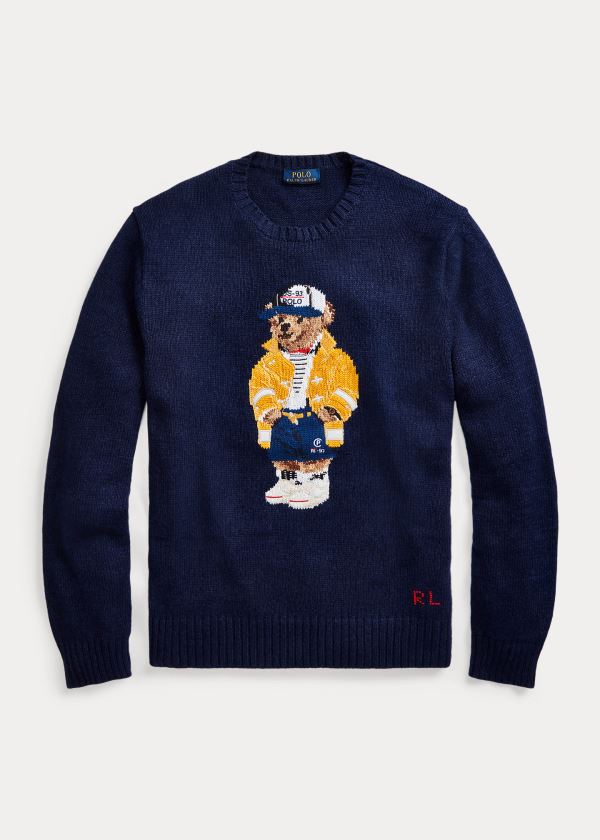 Suéter Polo Ralph Lauren CP-93 Bear Homem 93207-BUNS